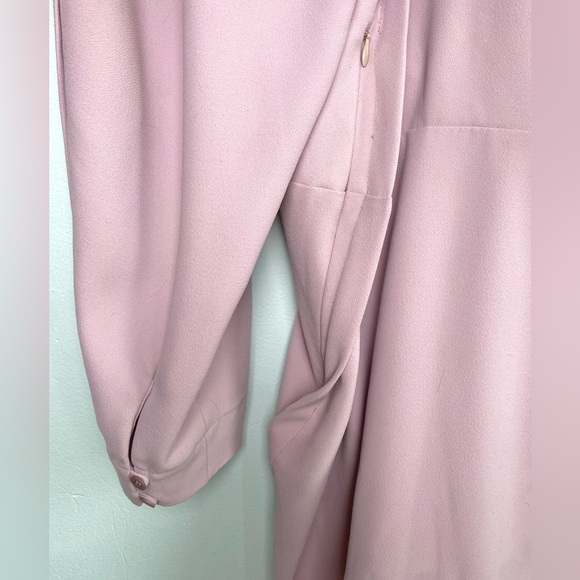 Stylish Draped Lilac mini dress by IRO Paris - Picture 8 of 9